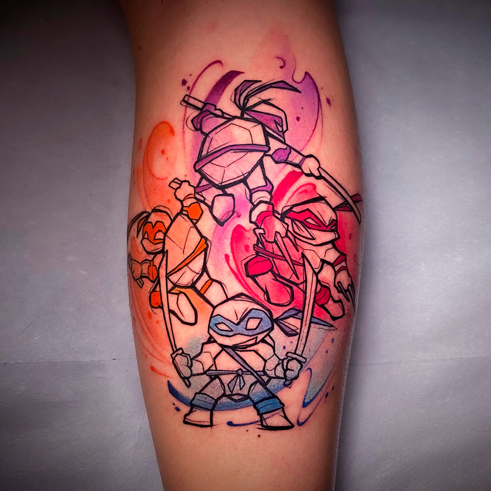 Workshop di tatuaggio watercolor